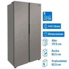 MAIGAS - Refrigerador 2 Puertas Side by Side No Frost 442 Litros HC-598WEN