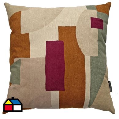 Cojn bloques magenta 44x44 cm