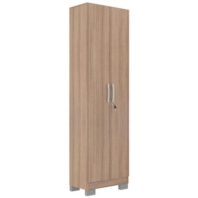 Closet multiuso 2 puertas 50x34x180 cm roble