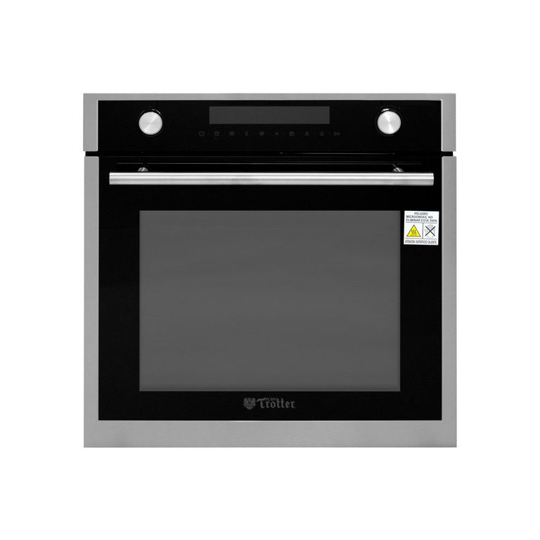 ALBIN TROTTER Horno con Microondas Eléctrico Empotrado 67 Litros Inox Sky Twin