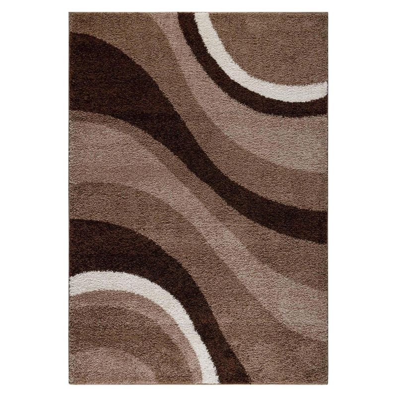 DIB - Alfombra touch 57x110 cm Az-3D café