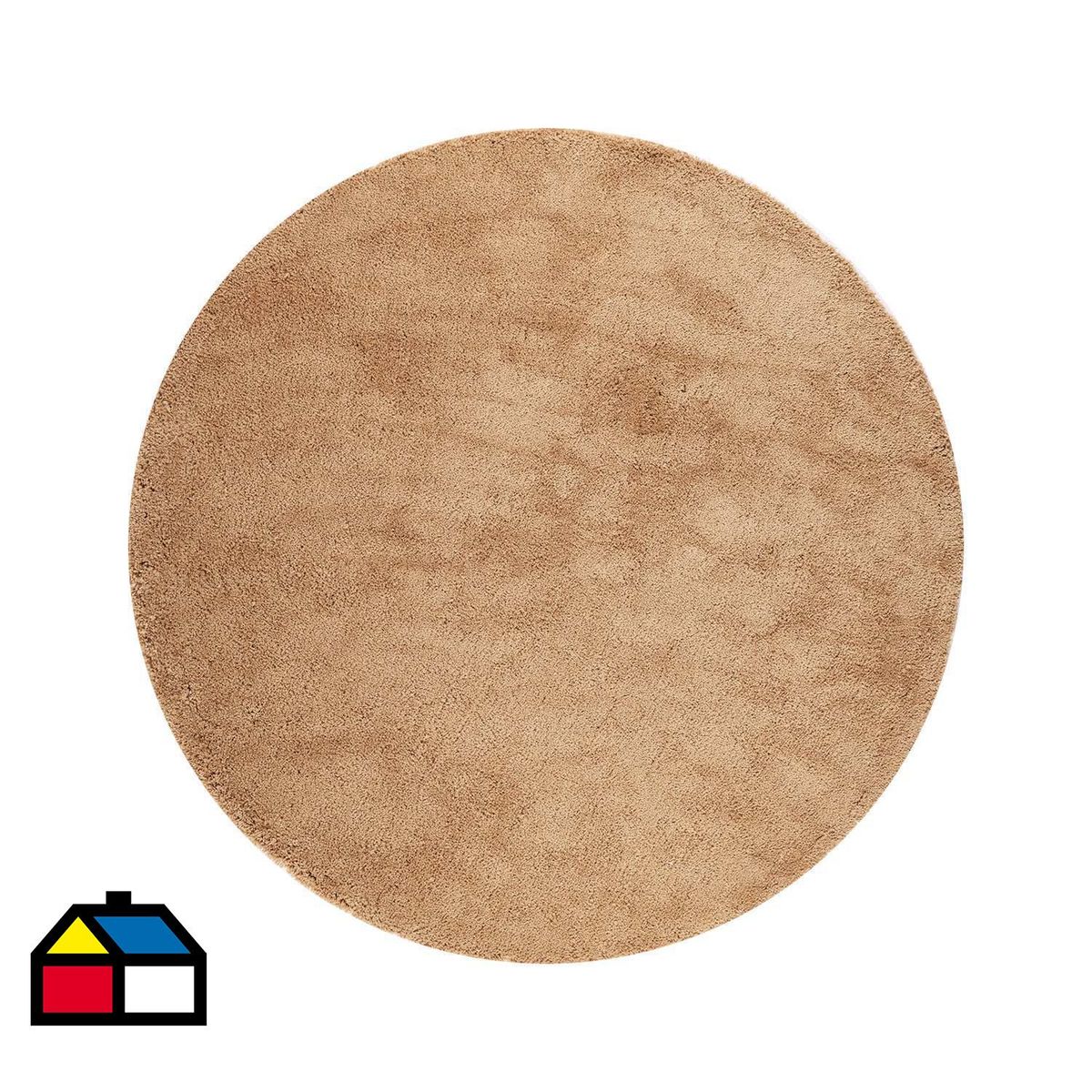 DIB - Alfombra sherpa 160x160 cm beige