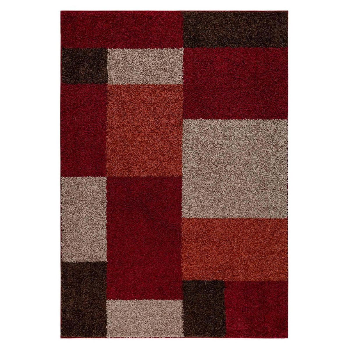 DIB - Alfombra touch 133x190 cm cm Az-2A rojo