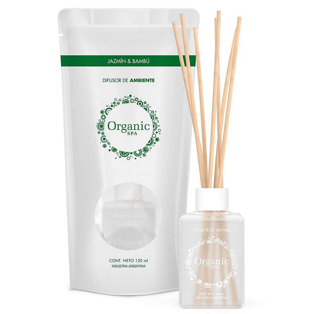 PATAGONIA - Difusor Jazmín Bambú 0.120 l
