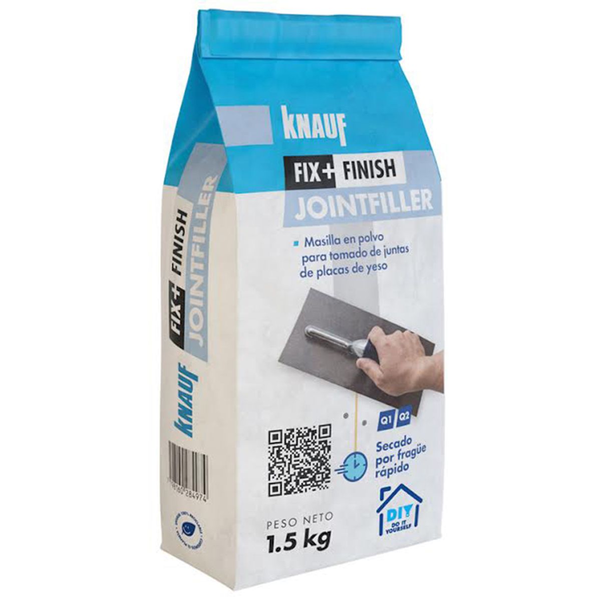 KNAUF - Masilla de secado rápido para juntas Jointfiller de 1,5 kg