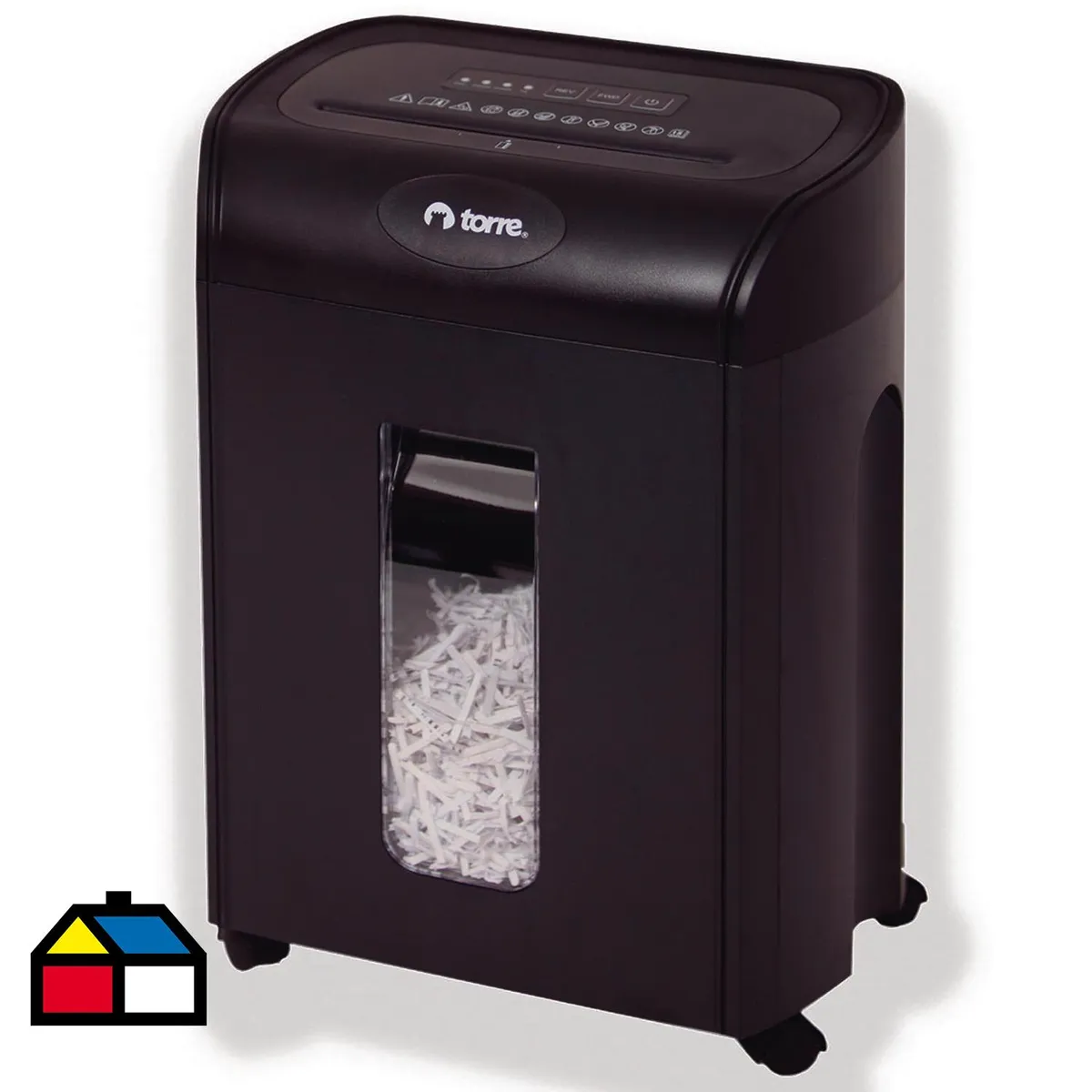 TORRE - Destructora De Documentos Silenciosa Torre Partículas Tarjetas Cd/ Dvd