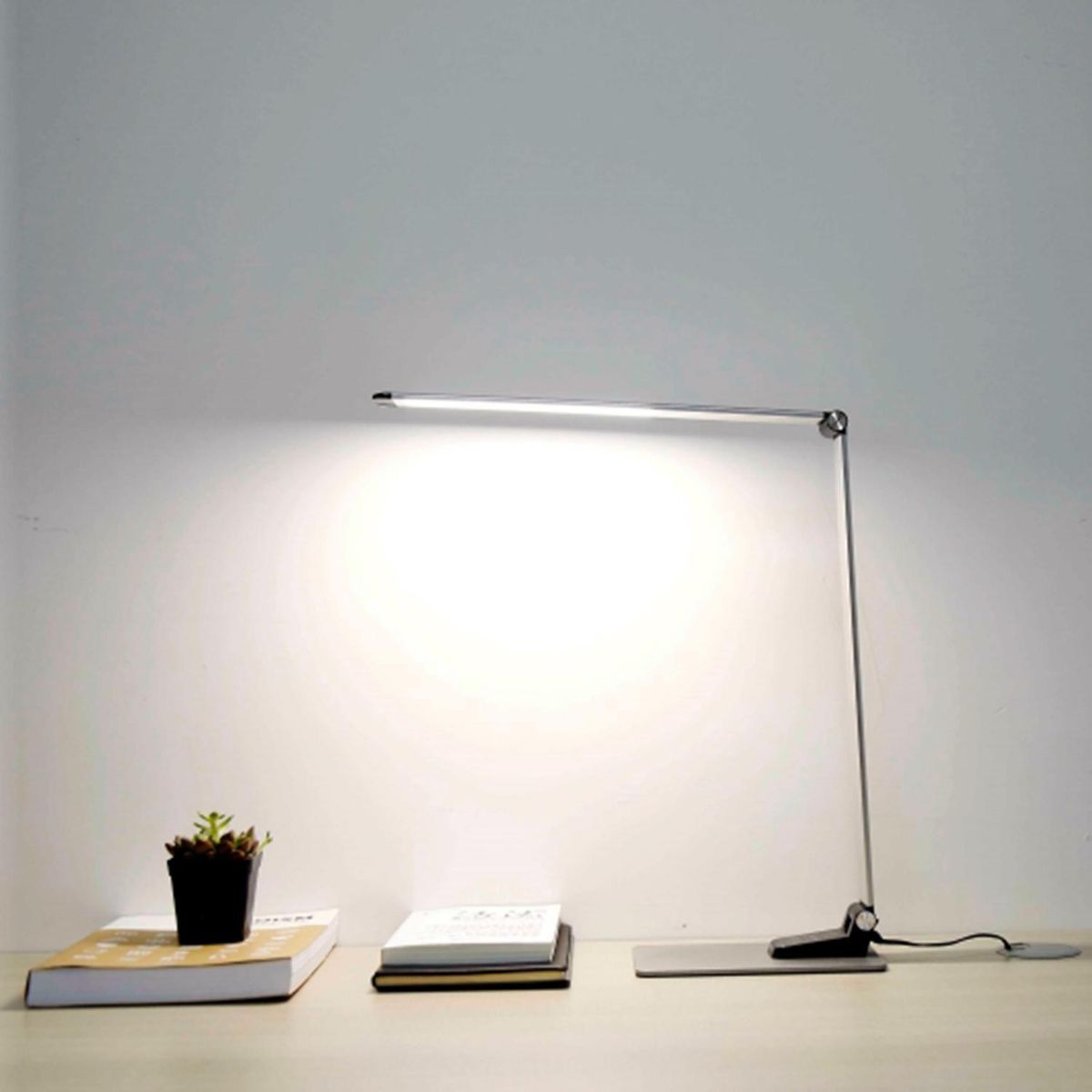 TORRE - Lámpara de Escritorio 32511 Gris 25.5x45.5 cm