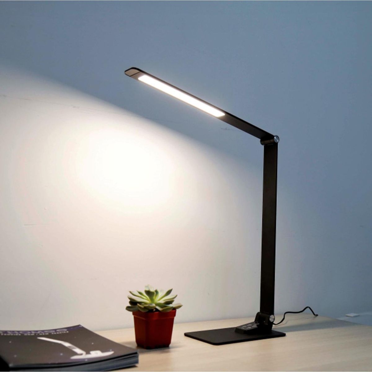 TORRE - Lámpara de Escritorio 32509 Negro 38.5x45.5 cm