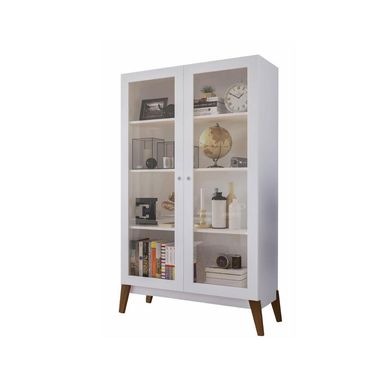 Vitrina 2 puertas blanca Amber