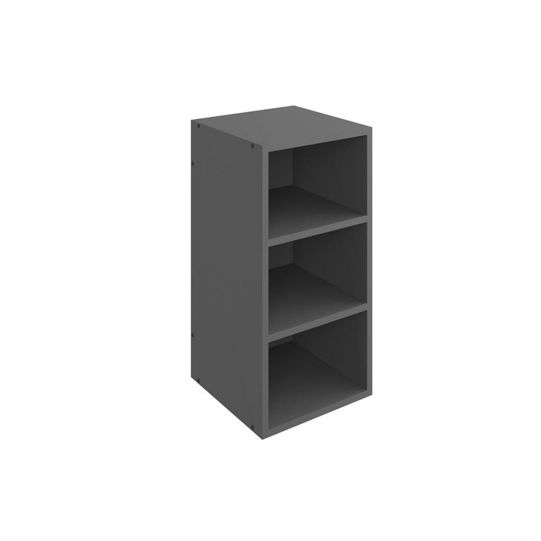 Repisa MDF 3 Nivel(es) 29.5x59.5x29.5 cm Grafito