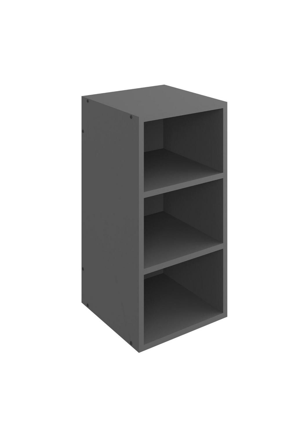 BE DESIGN - Repisa MDF 3 Nivel(es) 29.5x59.5x29.5 cm Grafito