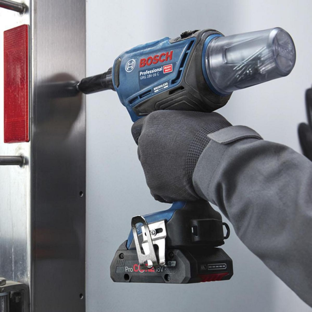 BOSCH - Remachadora Inalámbrica Brushless 18V SB