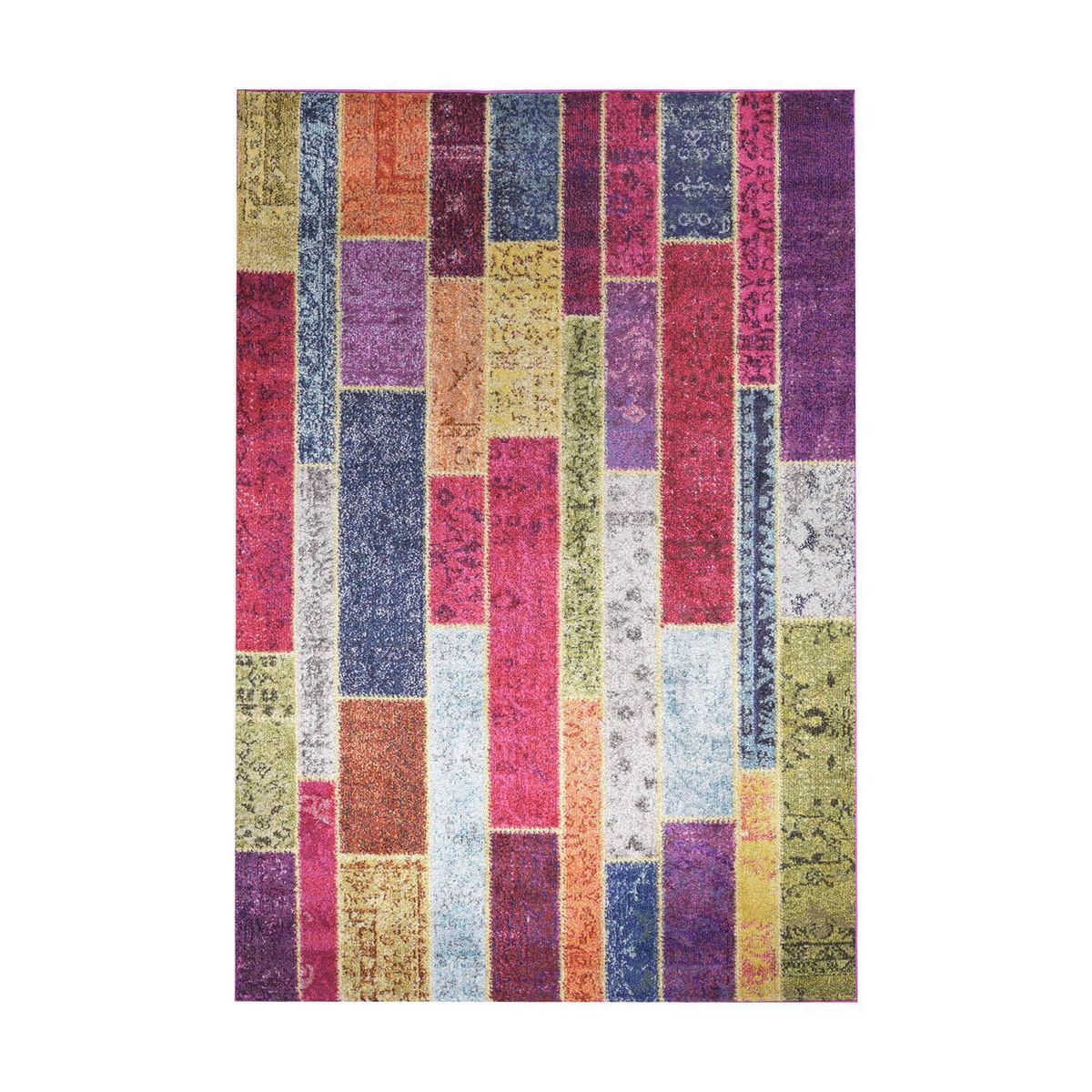 DIB - Alfombra kolor 160x230 cm B900A white/white