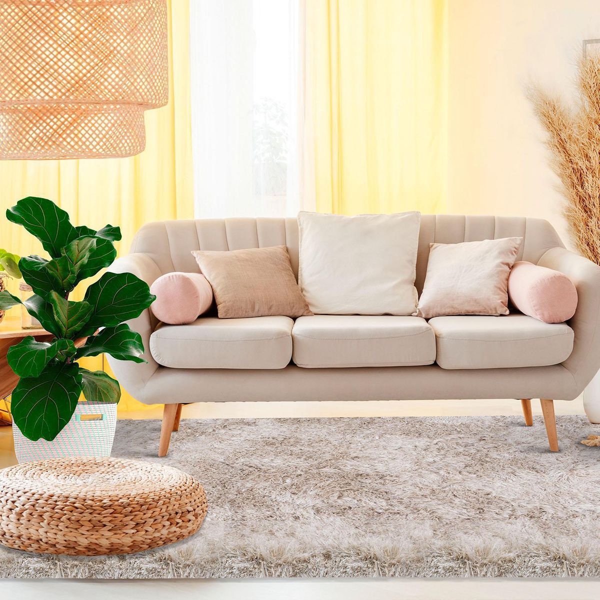 DIB - Alfombra Kite 160x230 cm ivory