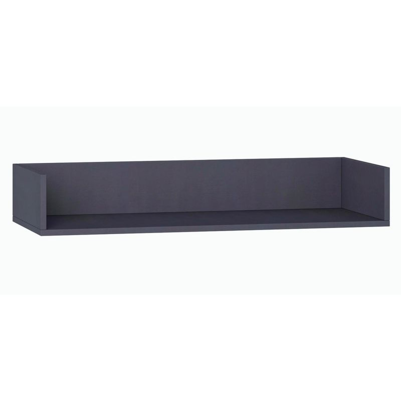 BE DESIGN - Repisa Aérea MDF 1 Nivel(es) 92x15x25 cm Grafito