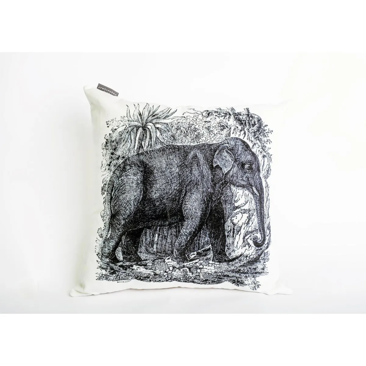 ATMOSPHERA HOME - Cojín elefante 45x45 cm
