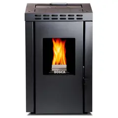 BOSCA - Estufa Pellet Mila Charcoal