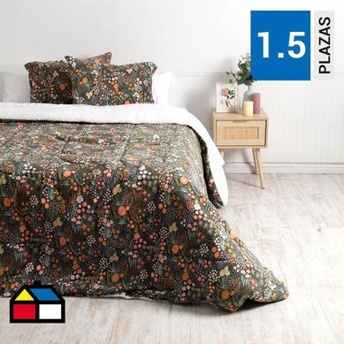 Plumn Coral print Sherpa 1.5 P Baysan