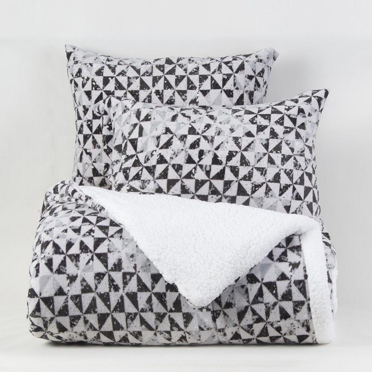 MASHINI - Plumón 2 plazas Coral Print Sherpa Multicolor 