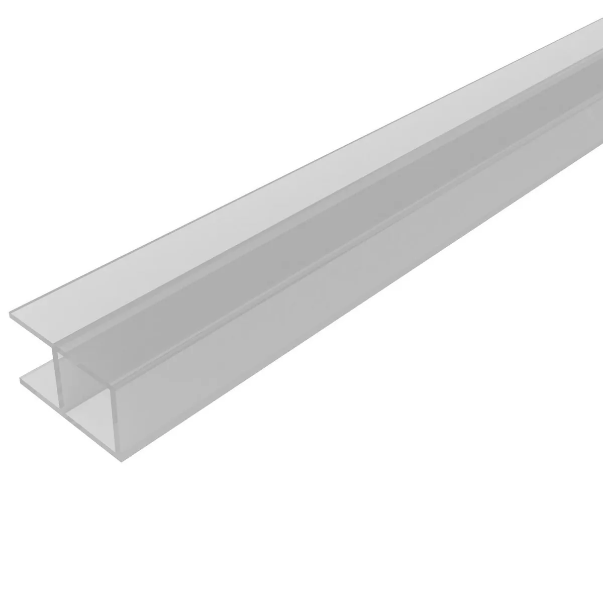 DVP - Perfil A de Término Policarbonato 6-10 mm 5,8 m Transparente