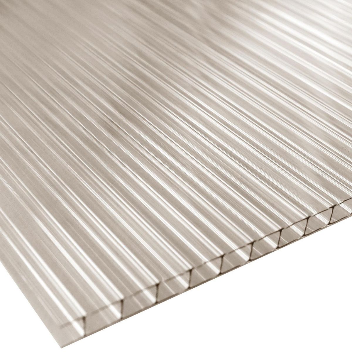 DVP - Plancha Policarbonato Alveolar 0.6 cm 105x290 cm Bronce