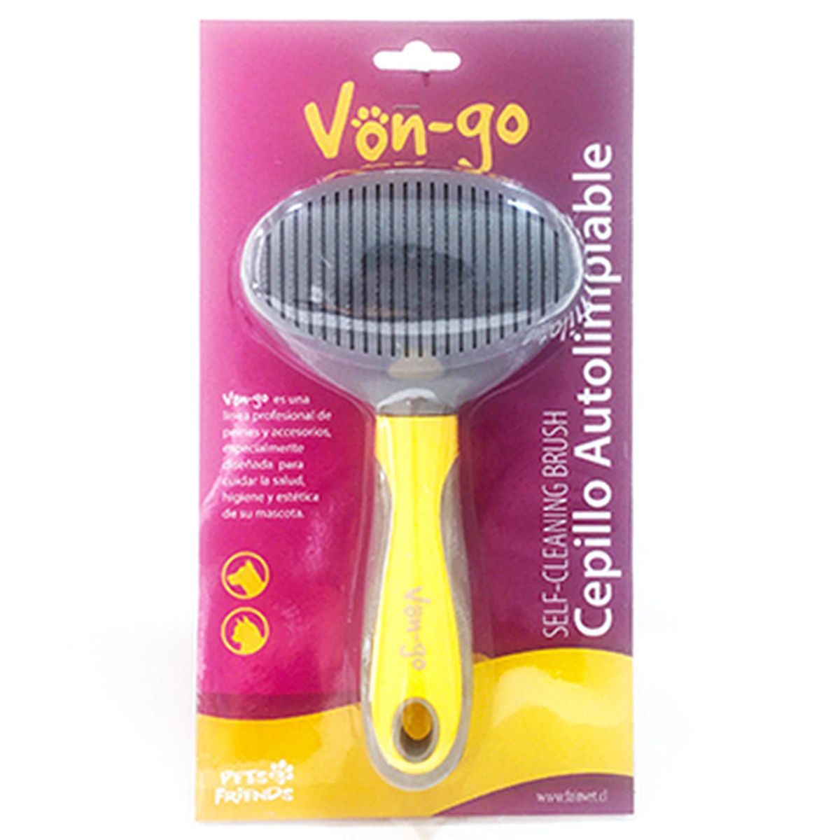 PETS AND FRIENDS - Cepillo autolimpiable