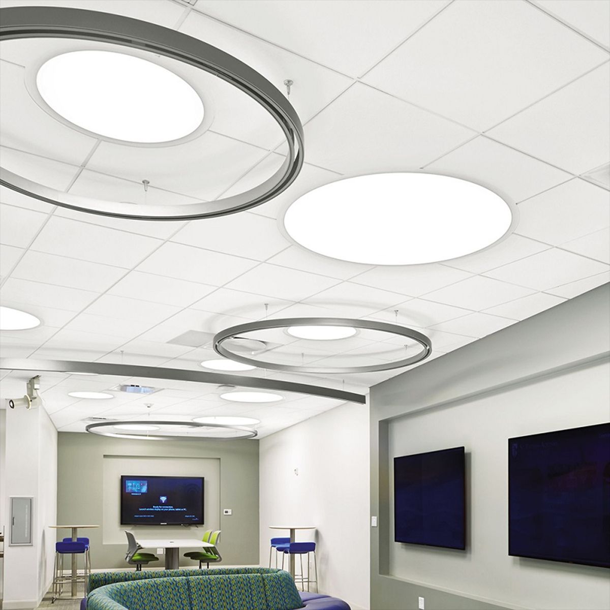 ARMSTRONG - Cielo de fibra mineral acústico Ultima 61x61cm Reb 9/16" - Caja 12un