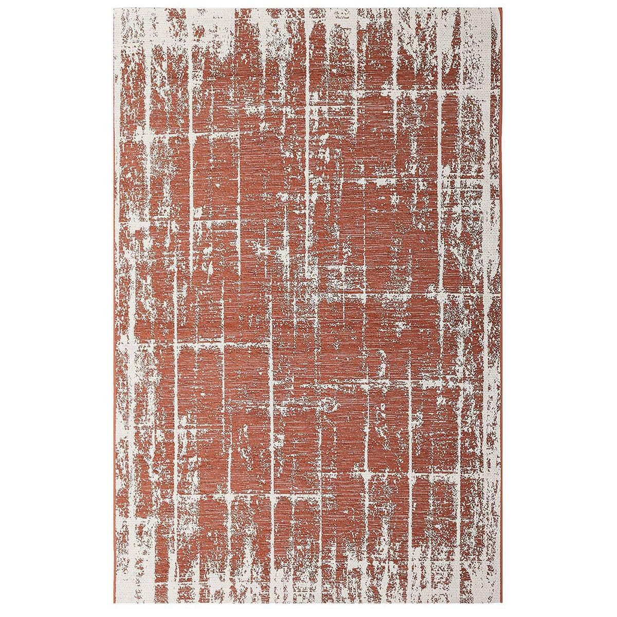 DIB - Alfombra Lennox 135x190 cm Polipropileno Naranjo