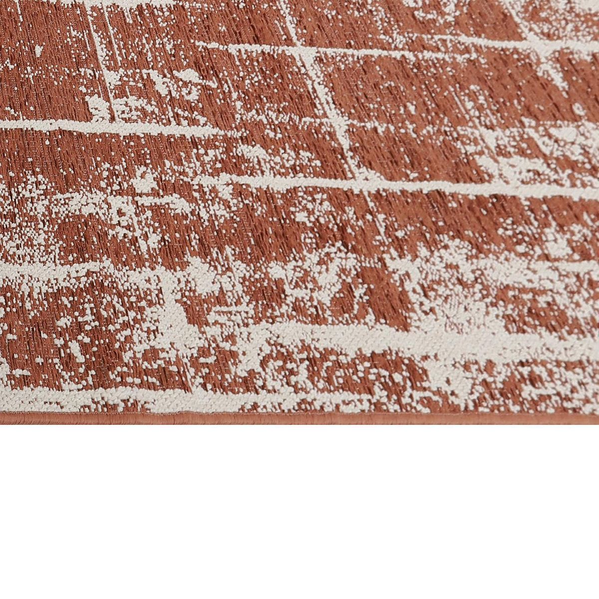 DIB - Alfombra Lennox 135x190 cm Polipropileno Naranjo