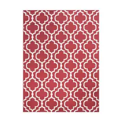 DIB - Alfombra Grande Kaleb 180x275 cm Polipropileno Rojo
