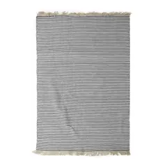 DIB - Alfombra Natural Stripe 140X200 25320 Negro