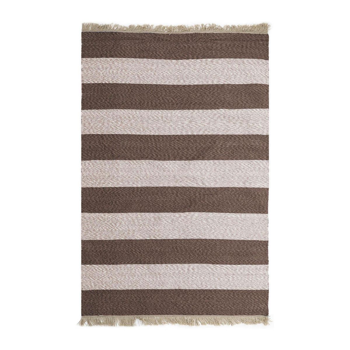 DIB - Alfombra Natural Stripe 160X230 25289 Café