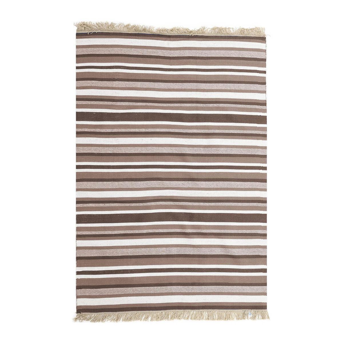 DIB - Alfombra Natural Stripe 160X230 25289 Café