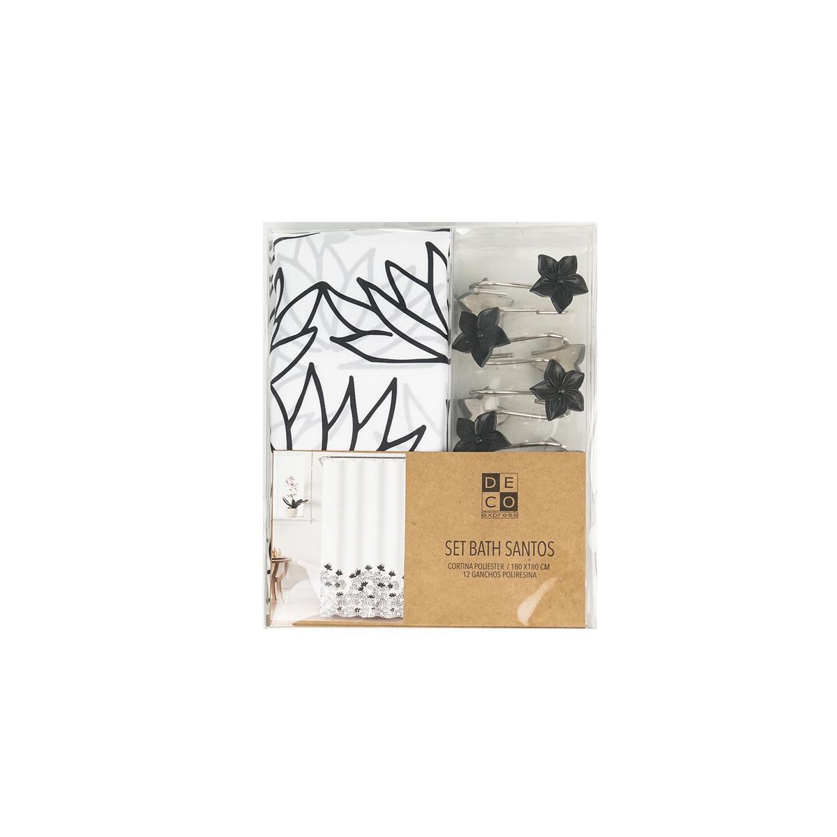 DECO EXPRESS - Set bath 13 piezas santos