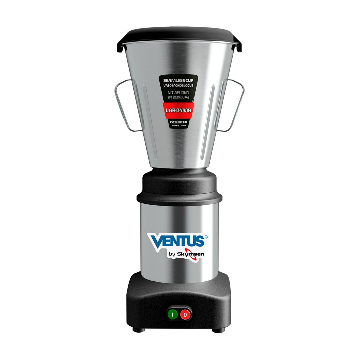 VENTUS - Licuadora Industrial Inoxidable 4 Litros Inox LAR-04MB