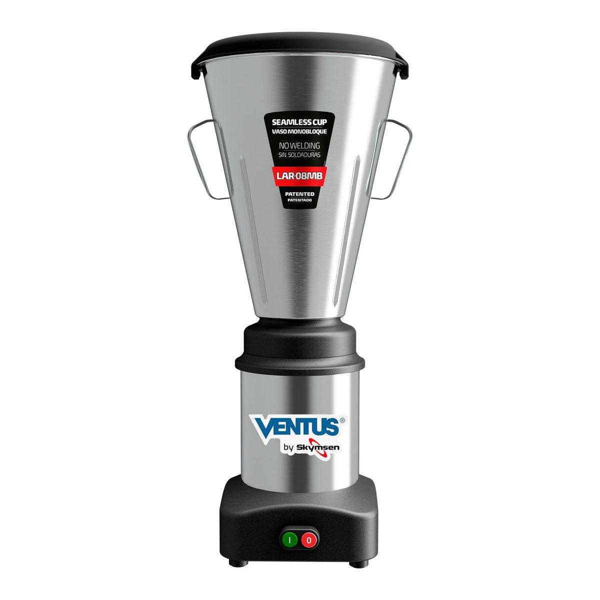 VENTUS - Licuadora Industrial Inoxidable 8 Litros Inox LAR-08MB