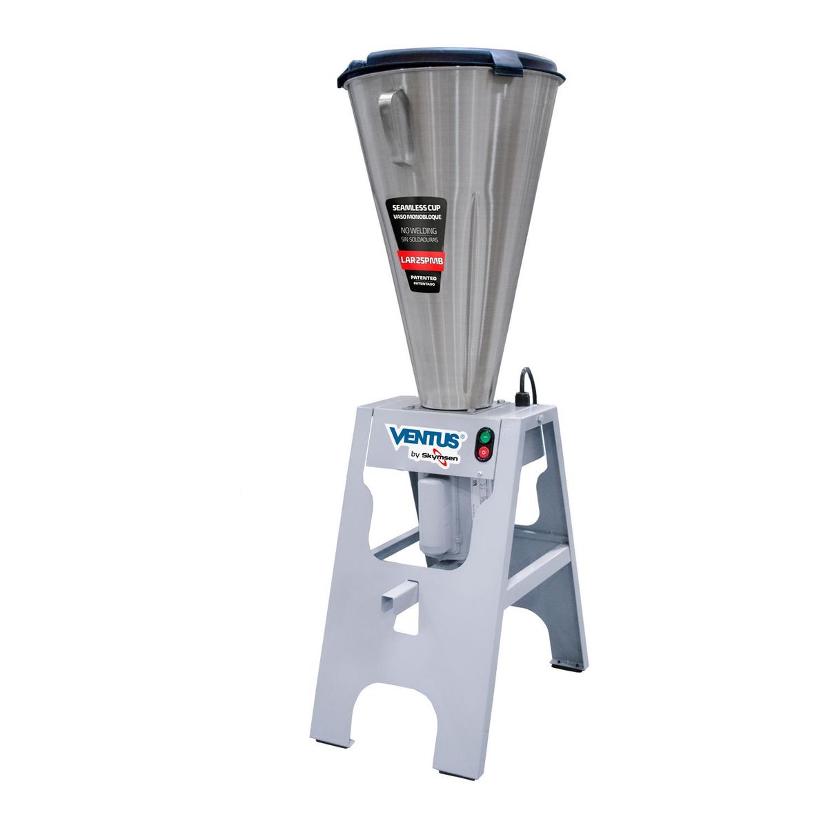 VENTUS - Licuadora Industrial Basculante 25 Litros Inox LAR-25PMB