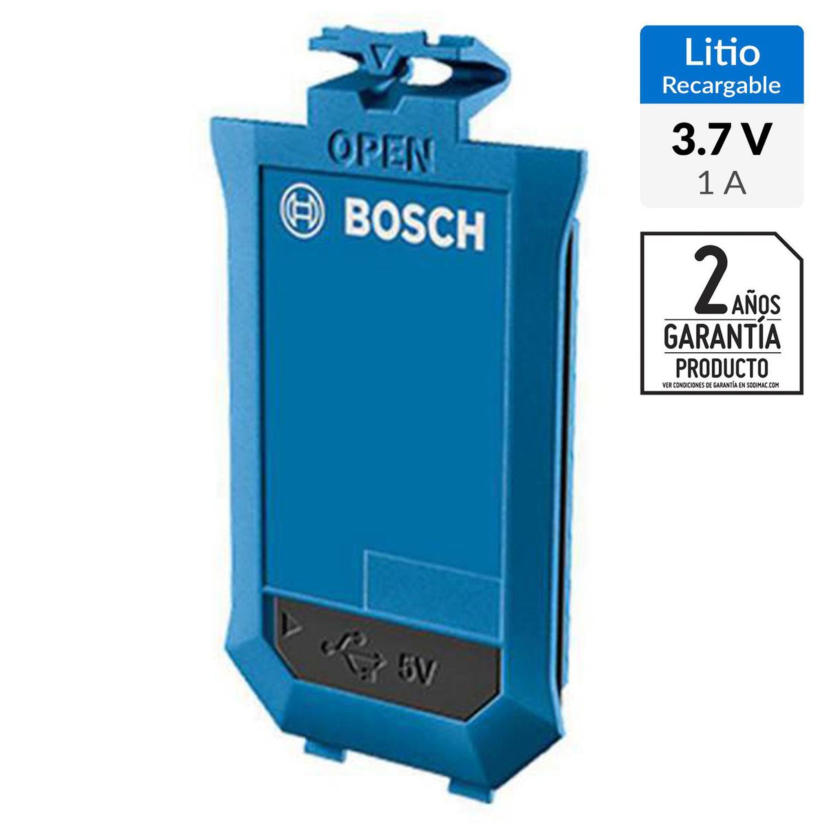 BOSCH - Batería recargable de iones de litio Bosch 3,7V 1.0Ah