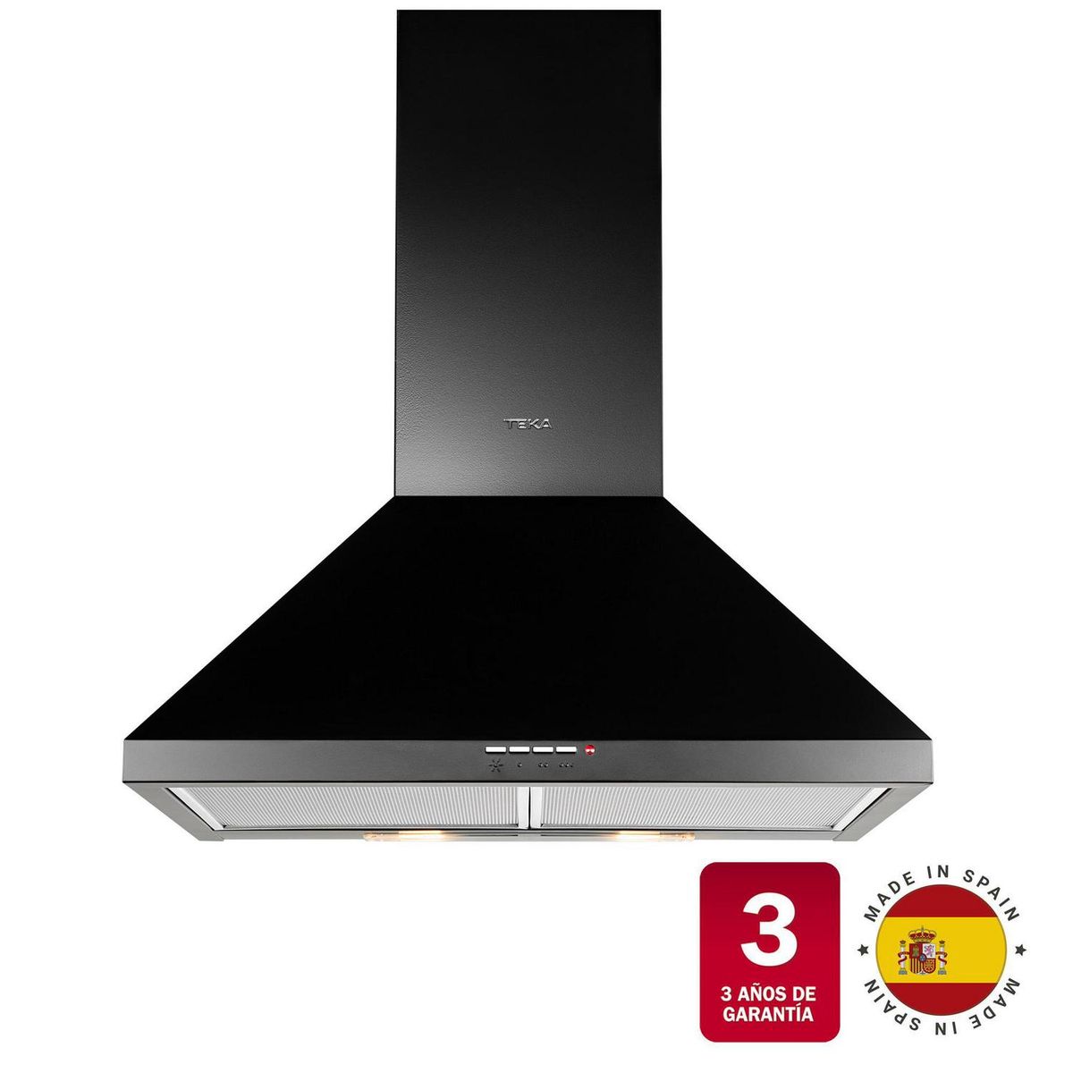 TEKA - Campana Decorativa 60 cm Negro DBB-60