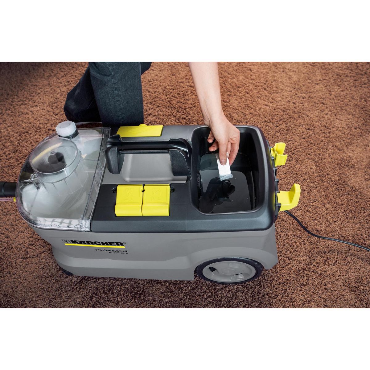 KARCHER - Detergente concentrado para limpieza de tapices y alfombras