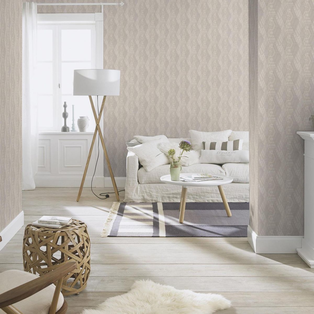 RASCH - Papel Mural Lirico 751932 5 m2