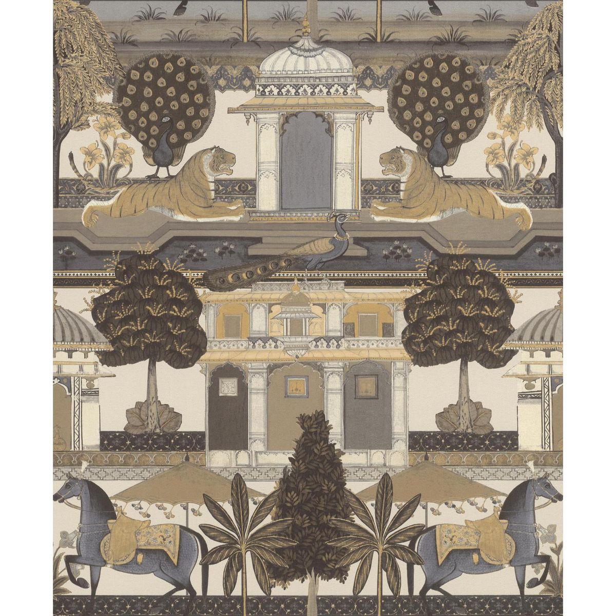 RASCH - Papel Mural Indian Style 746228 5 m2