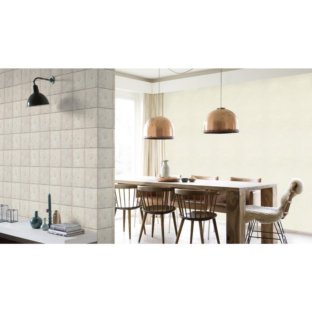 RASCH - Papel Mural Welcome Home 499421 5 m2