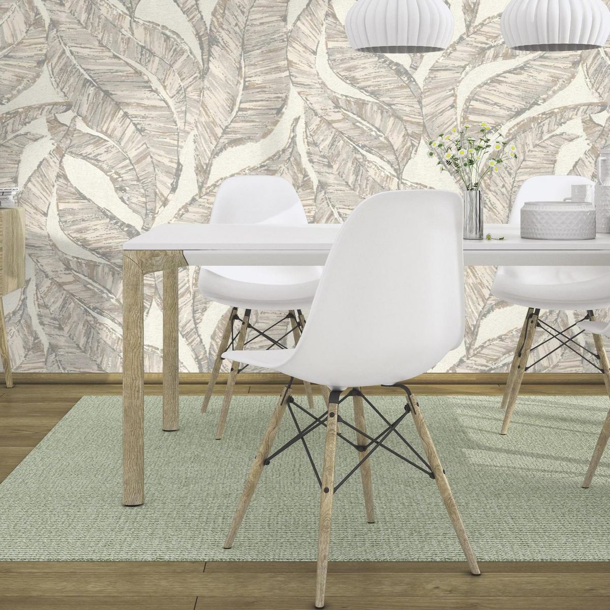 RASCH - Papel Mural Welcome Home 653427 5 m2