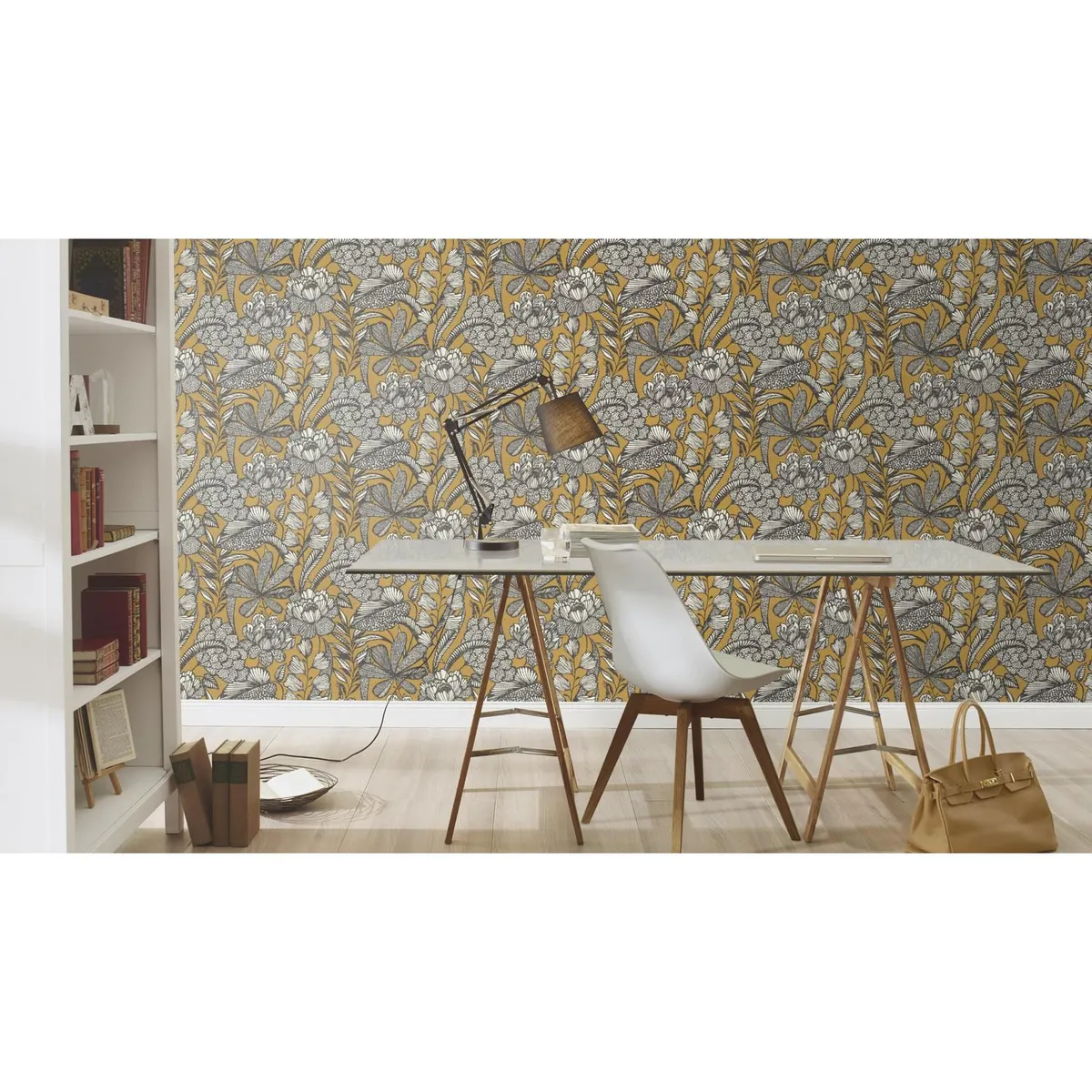 RASCH - Papel Mural Lirico 555363 5 m2
