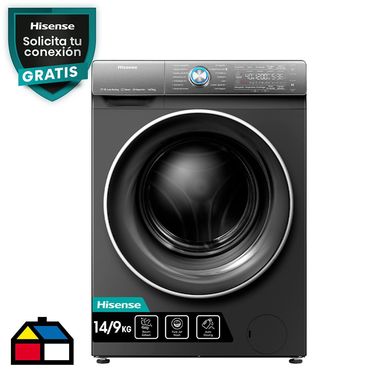 Lavadora Secadora 14/9 kg Titanium WD5Q1445BT