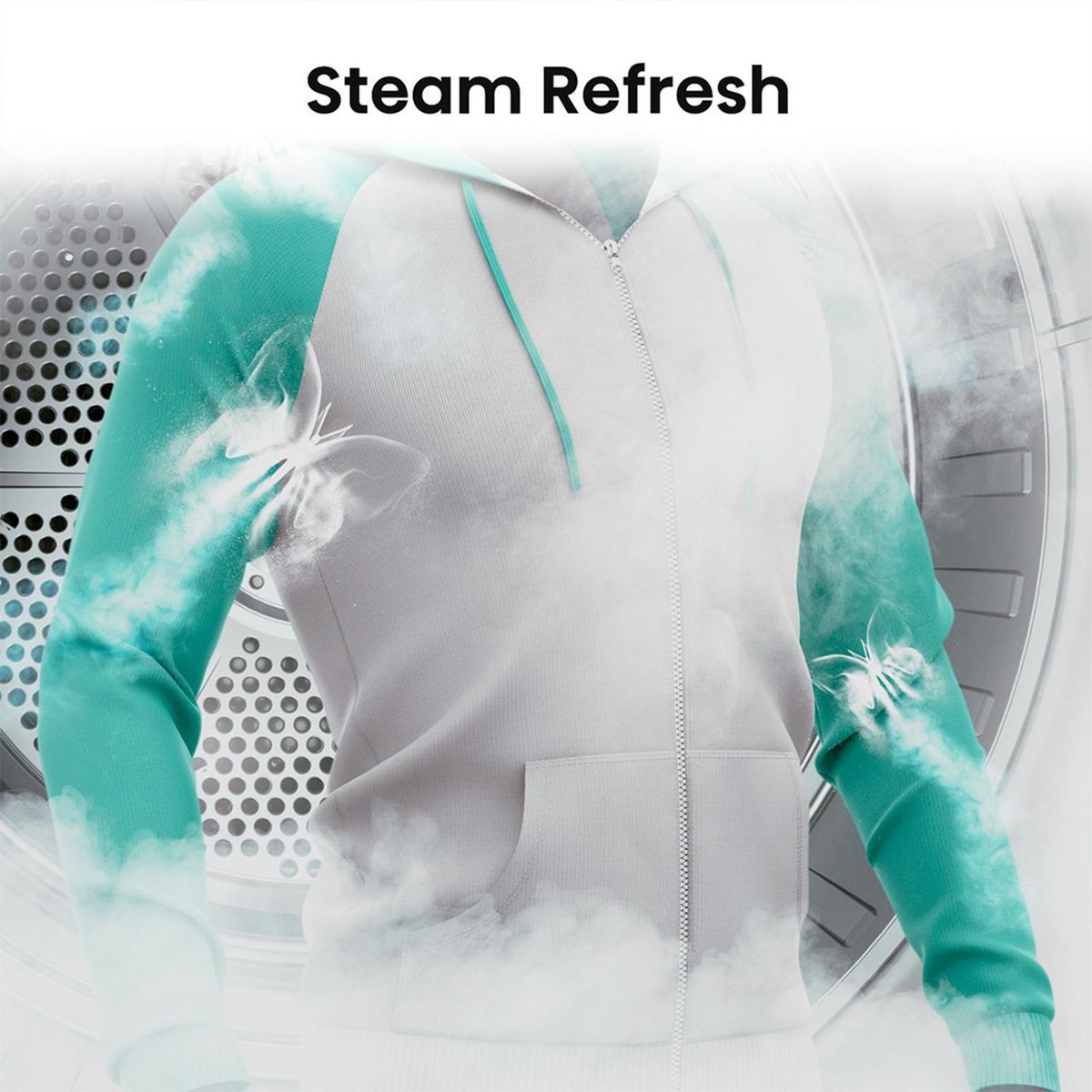 HISENSE - Lavadora Secadora 12/7 kg Titanium WD3Q1242BT