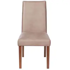 LATAM HOME - Silla Cadiz Cuero Beige 96x47x49 cm