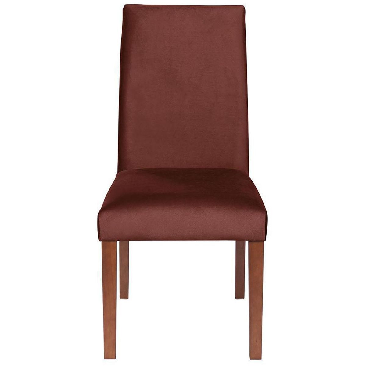 LATAM HOME - Silla Cadiz Velvet Chocolate 96x47x49 cm