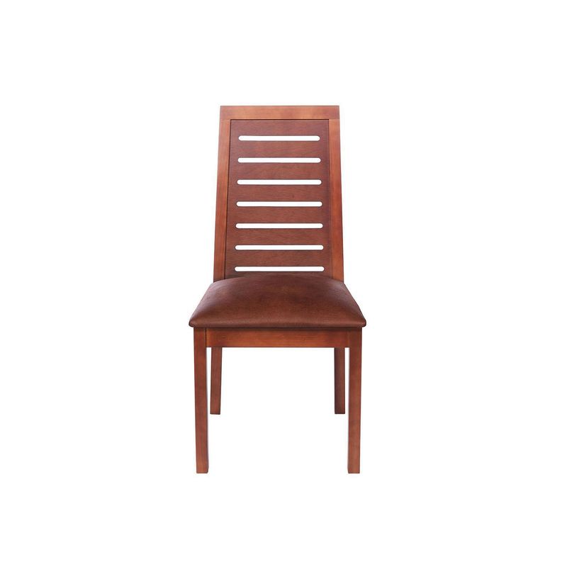 LATAM HOME - Silla Tenerife Cuero Beige 96x47x49 cm